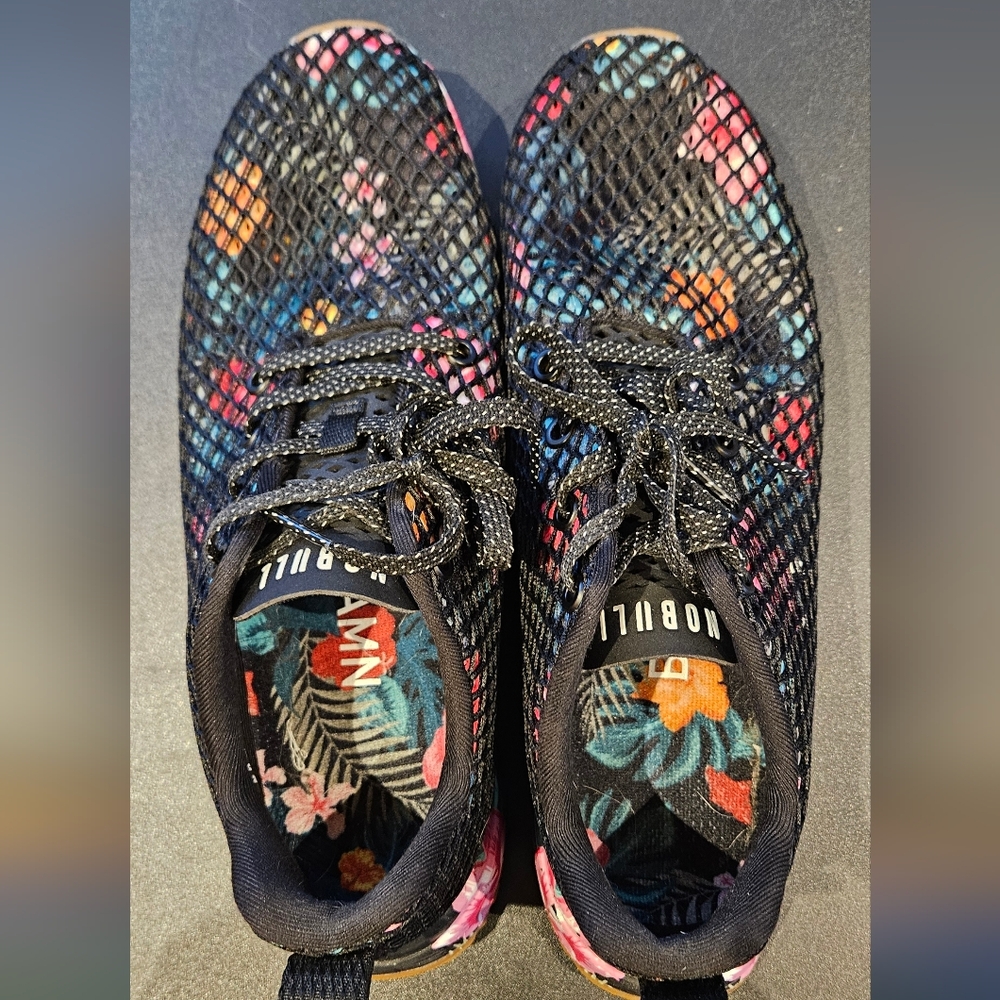 NOBULL Midnight Tropical Mesh Runners